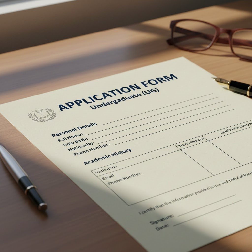UG Application Form